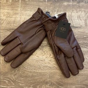 UGG Gloves NWT NEW Brown men’s XL
